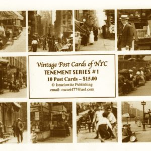 Vintage Post Cards of NYC – Tenement Series #1